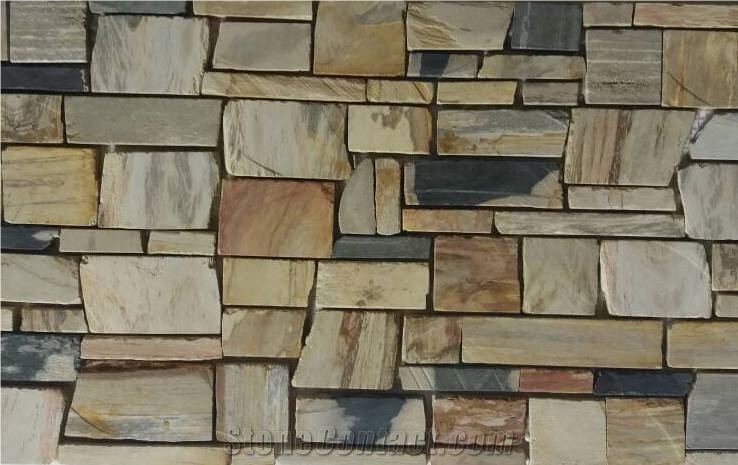 Custle Brick Petrified Wood