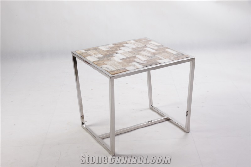 Laminated Onix Side Table