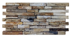 Petrified Wood Wall Cladding Mosaic