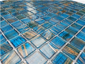 Goldenline Glass Mosaic Tile for Swimming Pool