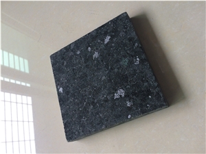Black Granite Black Pearl Water Blasting Surface