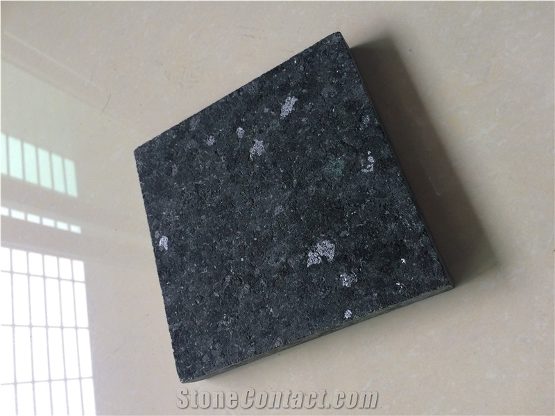 Black Granite Black Pearl Water Blasting Surface