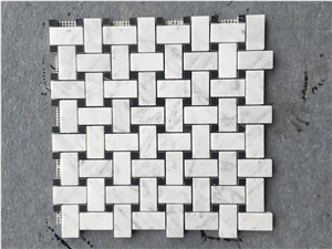 Good Quality Mix Color White Weave Mosaic Tile for Europe Style