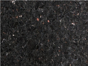 Black Galaxy Granite Slabs & Tiles, India Black Granite