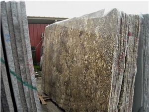 Brown Beach Granite Slabs