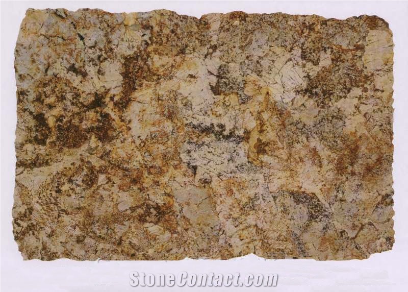 Caramel Brown Granite Slabs