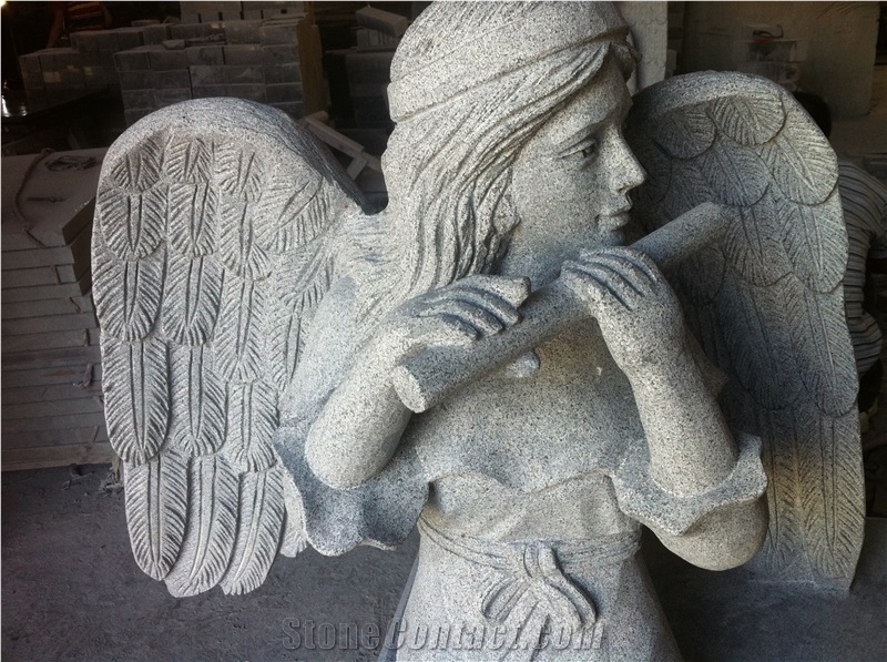 Custom Monument American Style Angel Monument Tombstone