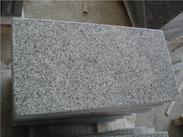 G603 Granite Slant Grave Monument Grey Monument
