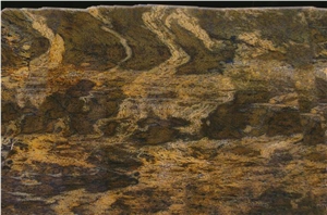 Gold Botanic Gold Granite Slabs