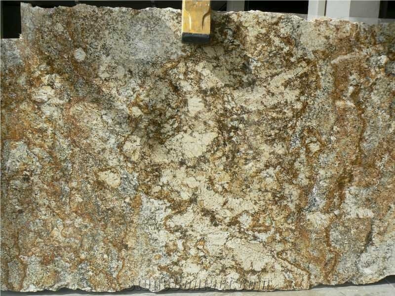Gold Fuji Granite Slabs