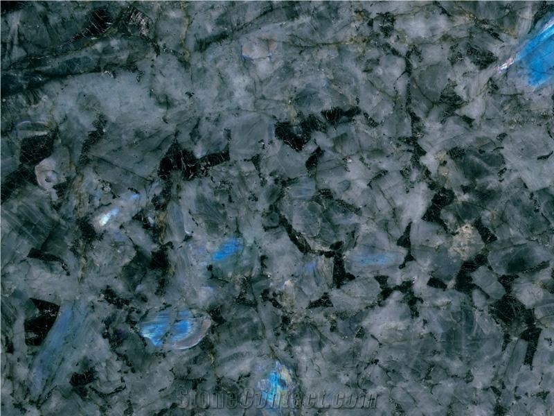 Labradorite Blue Austral Granite Slabs