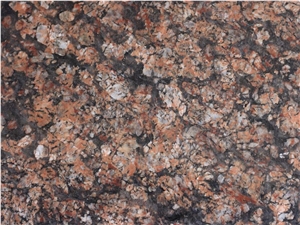 Silica Rusica Brown Granite Slabs