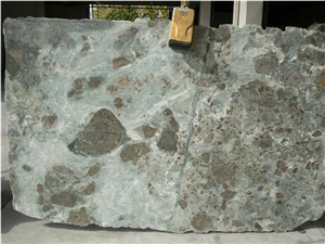 Teak Turqoise Granite Slabs