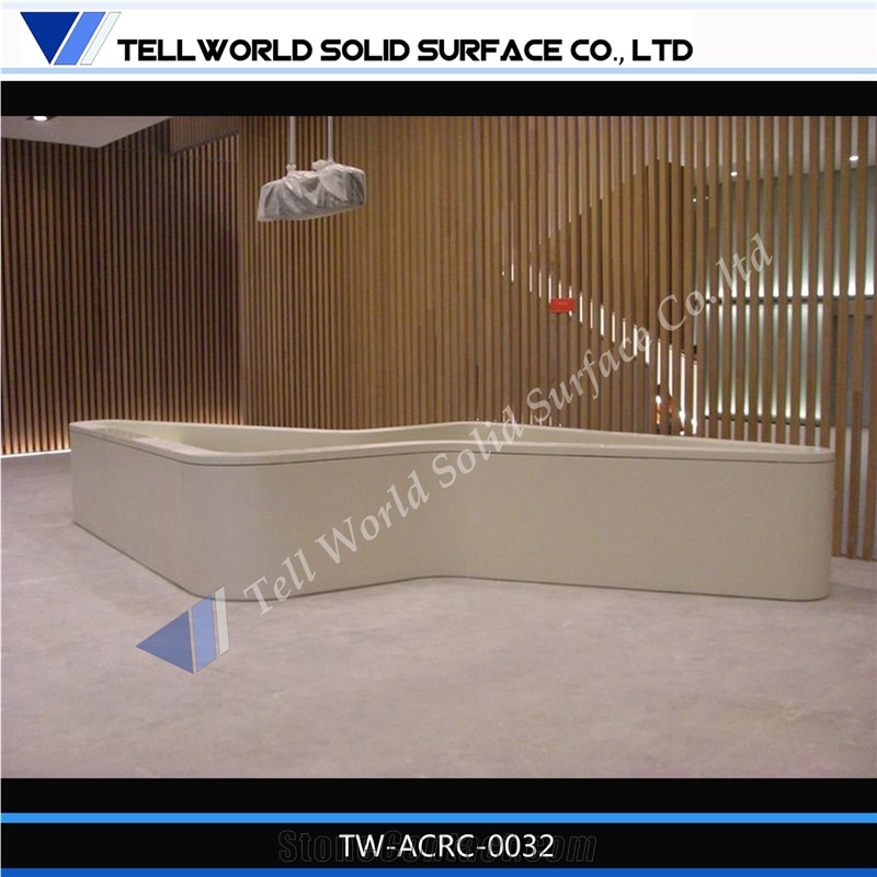 Commercial Hotel Reception Desk with High Quality
