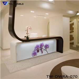High Quality Solid Surface Reception Counter