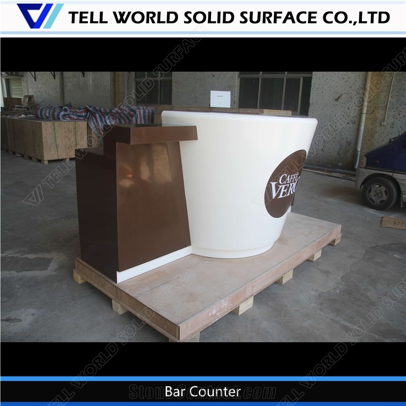 Home Furniture and Custom Design Furniture Solid Surfac Tiki Bar