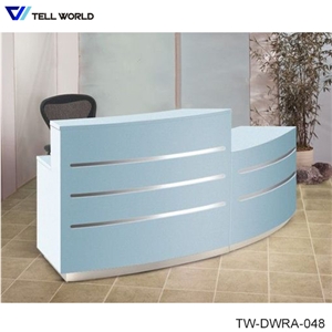 Modern Style Office Reception Counter,Solid Surface Reception Counter / Reception Desk