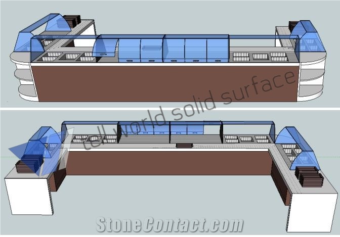 Restaurant Bar Counter Fridge Counter Top Salad Bar Big Bar Counter Designs