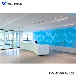 Solid Surface Artificial Marble Reception Counter