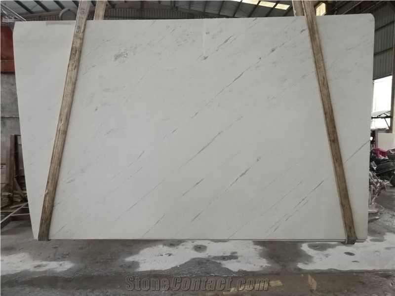 New Polaris White Marble Big Slabs&Tiles, Macedonia White Marble Floor&Wall Covering Tiles, Sevec White Marble
