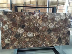 Brown Semi Precious Stone Panels