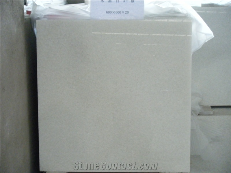 HeatResistant White Marble Tile from China