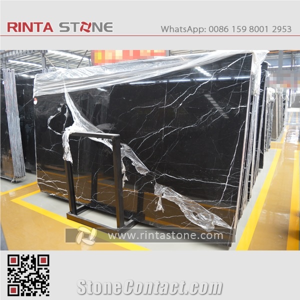 Black Marquina Marble Slabs,Marquina Marble Tile,Marquina Black for Countertops,Black Nero Marquina,Mosa Negro China Black with Vein Stone,Fiorito Nero,China Marble,Black Marble,China Marquina Marble