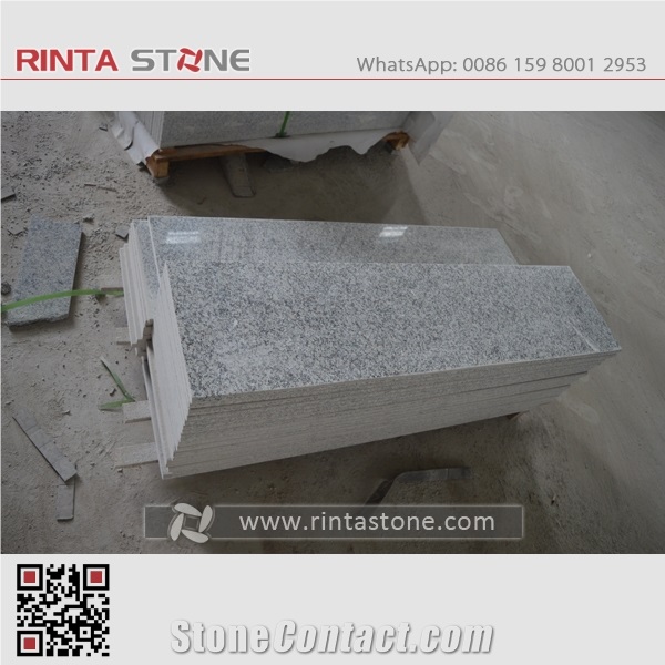 China Grey Granite G602 White Snow Slabs