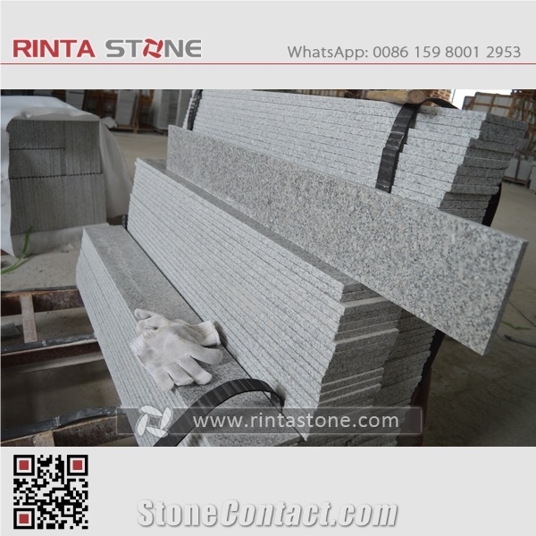 China Grey Granite G602 White Snow Slabs