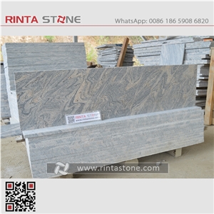 China Juparana Granite Slabs Multicolour Granite Wave Sand Granite G261 Granite Juparana Grey Pink Granite Waves Pattern Granite Juprana Black Granite Slab Juprana Stair Tile Riser