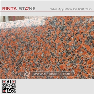 Maple Red Granite G562 Slab Tile for Countertop Vanity Top Paver Flamed Tiles Thin Tiles Maple Leaf Red,Maple Leaves China Red Granite Flooring Tile Wall Cladding Tile,Cenxi Red Stone Skirting