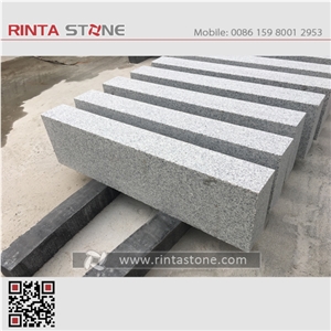 New G603 Grey Granite Stair G603 Step Riser Paving Stone New G603 Stairs Risers Stair Treads China Grey Stone Stairs Cheap China Stone Step Sesame White Granite