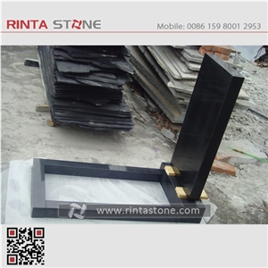 Pure Best Black Granite Stone Shanxi Absolute China Hebei Super Beiyue Nero Assoluto Sesame Taibai Golden Points Dots Superme Monument & Tombstone