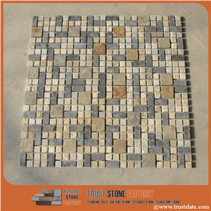 Black and White Mosaic Tiles,Popular Mosaic for Swimming Pool, Chinese Multicolor Chipped Mosaic for Swimming Pool, Cheap Price Mosaic for Floor/Wall