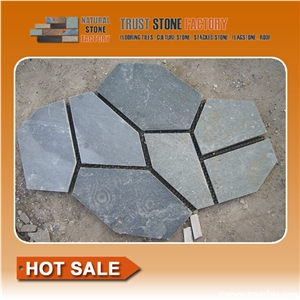 Cheap Flagstone /Grey Quartzite Flagstone / Irregular Flagstones/Flagstone Walkway Pavers /Quartzite Pavers /Flagstone Courtyard
