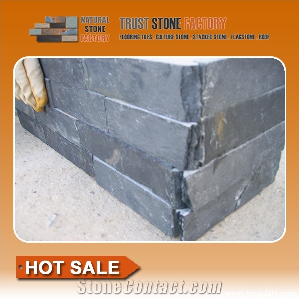 Grey Slate Ledger Stone,Blue Natural Stone Veneer Siding,Stacked Stone Veneer,Ledgestone