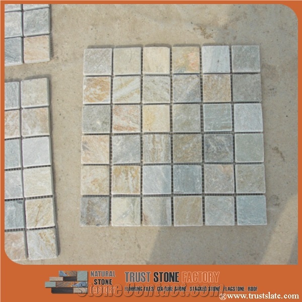 Grey Small Square Mosaic Tile,Natural Stone Mosaic,Stone Mosaic Patterns,Wall Mosaic,Floor Mosaic,Interior Decoration,Customized Mosaic Tile
