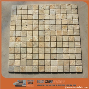 Hot Sale Home Build Material Floor Tile,Stone Mosaics,Quartz Rectangle Stone Mosaic