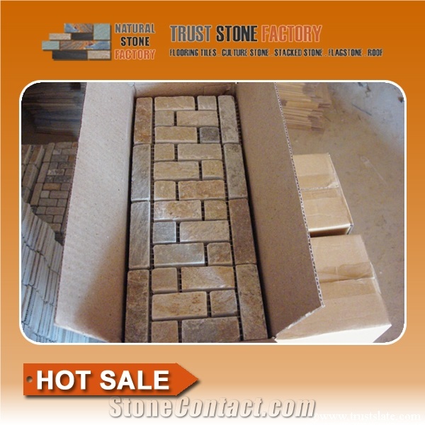 Hot Sale Natural Stone Border,Mosaic Border Lines,Stone Lines, Stone Wall Border Decor, Stone Molding