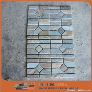 White Quartzite Mosaic Border Line,Composited Mosaic, Floor/Wall Mosaic,Mosaic Border,Chinse Hot Sale Mosaic