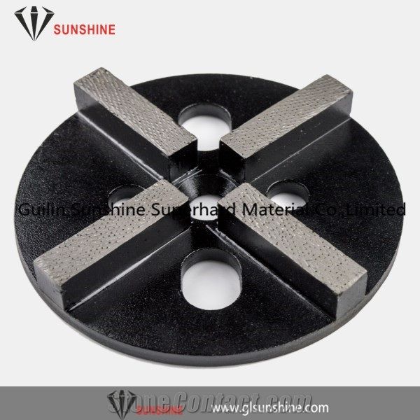 Arranged Diamond Metal Floor Polishing Wheel for Natural Stone Concrete