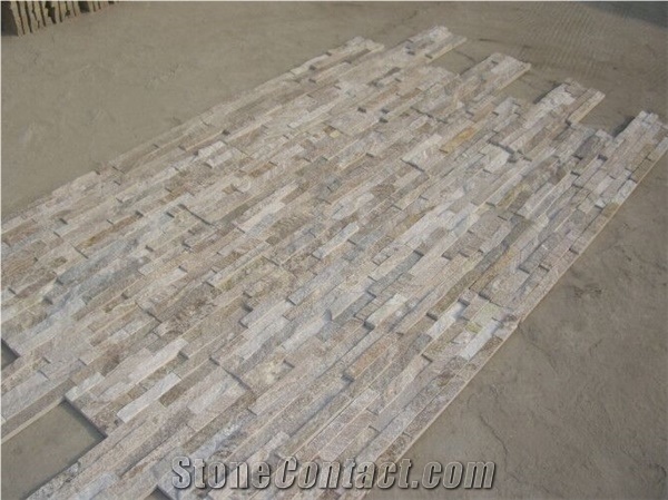 China Golden Rust Quartzite Slabs & Tiles