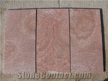 China Red Quartzite Culture Stone, Quartzite Wall Cladding, Quartzite Wall Decoration, Ledge Stone