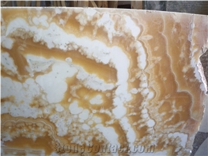 Hot Sale Alabaster Onyx Tiles, Beige White Onyx Stone Panels Alabaster Onyx Sheet for Bar Counter Table and Reception Desk Lighting Designs