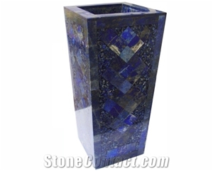 Lapis Lazuli Onyx Tiles & Slabs, Blue Onyx Tiles