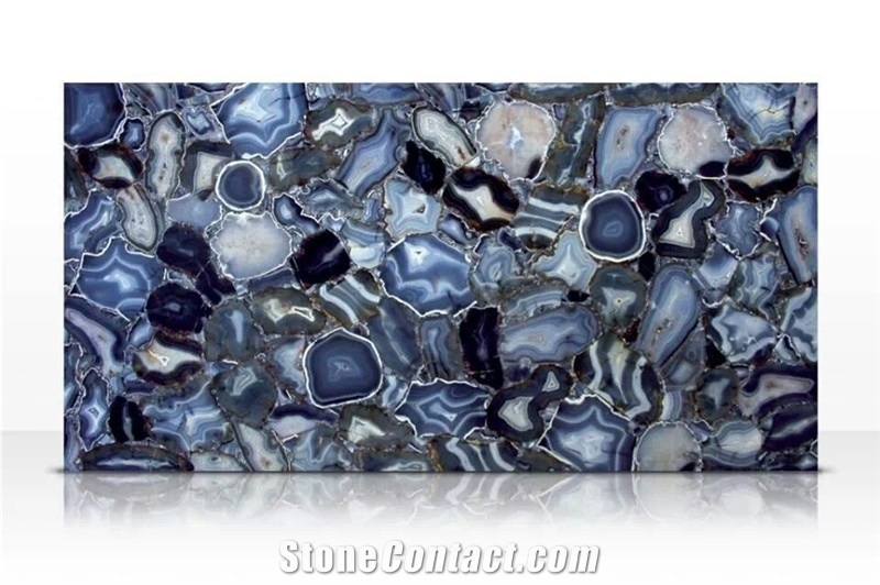 Indian Blue Agate