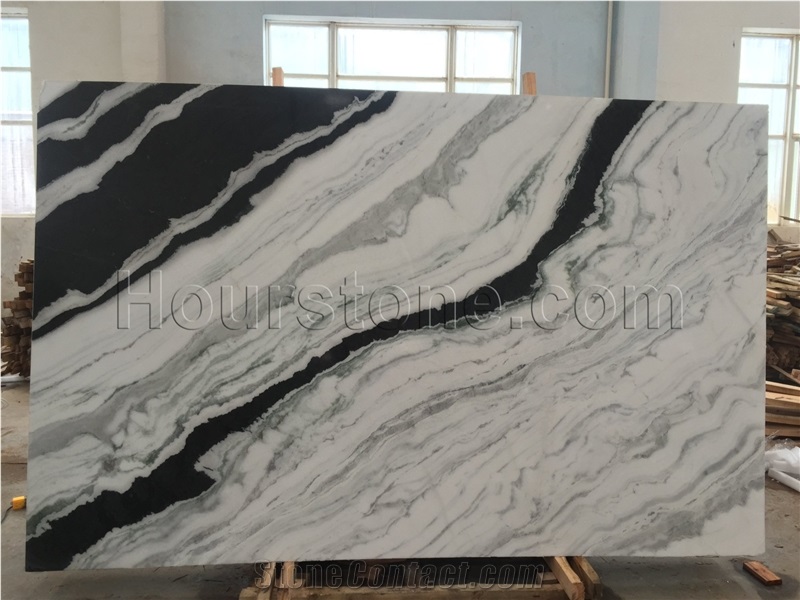 China Panda White Marble Tiles & Slabs, Marble Wall/Floor Covering Tiles