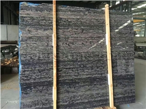 Galactic Wood Marble Polished Slabs for Floor Stairs, Paving, Wall Cladding, Slab for Countertop, Vanity Are Available
