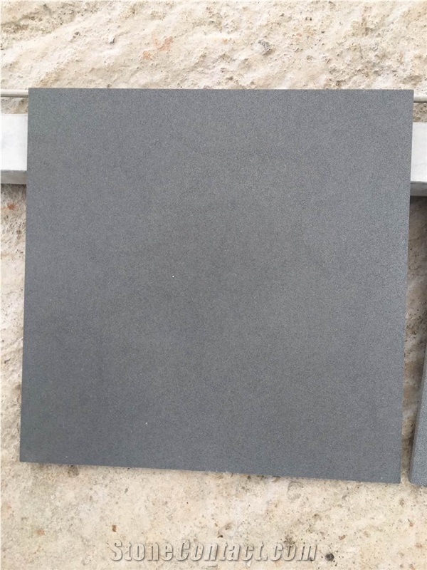 Grey Basalt Slab & Tiles, Chinese Grey Basalt Floor Covering Tiles, Wall Covering Tiles