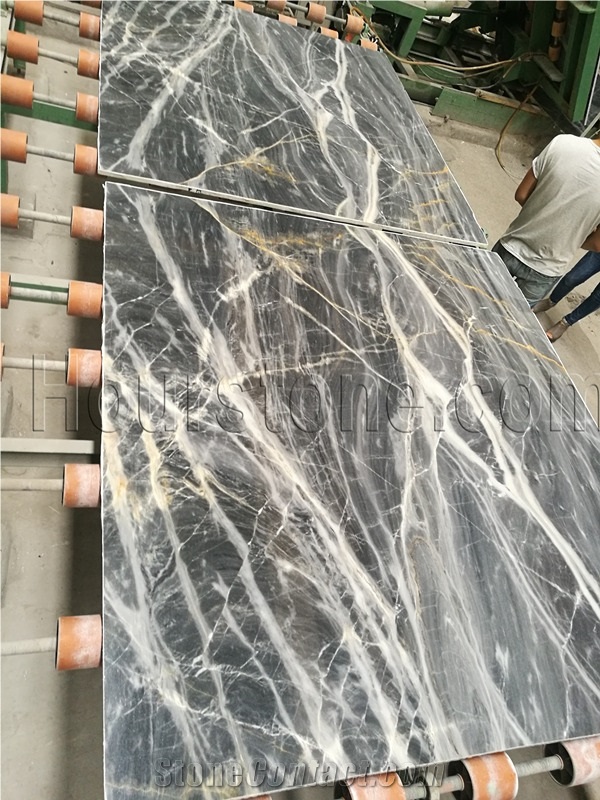 Natural Marble,Shakespeare Grey Marble, Book Match